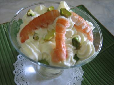 Cappuccino aux langoustines aux fèves - 14.2