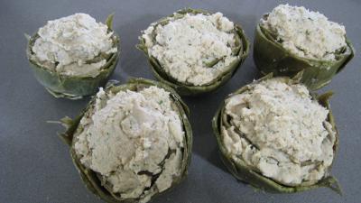 Artichauts farcis à la perche - 13.2