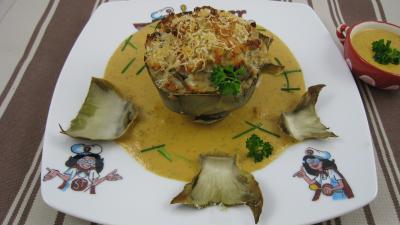 Image : Artichauts farcis à la perche