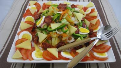 Image : Assiette de crudités