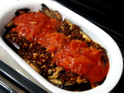 Image : Aubergines farcies façon Libanaise