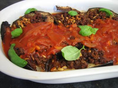 Aubergines farcies façon Libanaise - 8.3