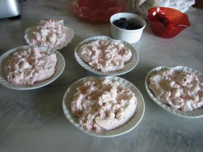 Mousse aux fraises et aux myrtilles - 6.3