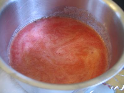 Mousse aux graines de tournesol et son coulis de fraises - 4.1