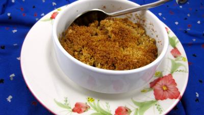 Les grands classiques : Crumble aux pommes