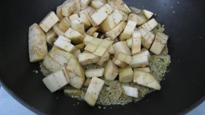 Aubergines aux épices et ces coquillettes - 6.3