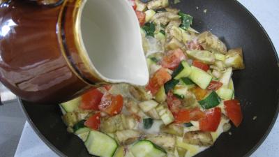 Aubergines aux épices et ces coquillettes - 7.4