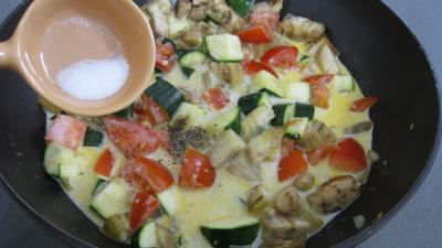 Aubergines aux épices et ces coquillettes - 8.2