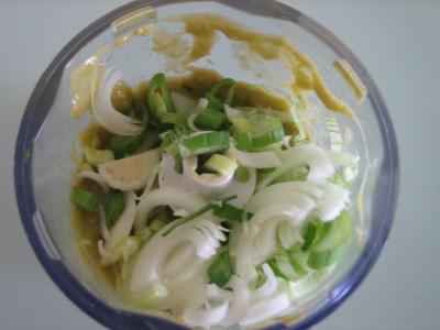 Salade à la Mexicaine et sauce guacamole - 6.4