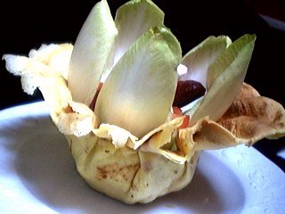 Image : recette Aumônières de crêpes aux endives
