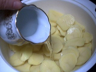 Aumônières aux pommes de terre et coulis de banane - 2.1