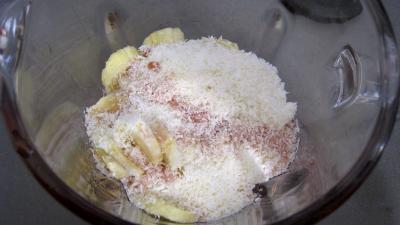 Image : Boisson fraises et bananes à la mexicaine