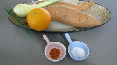 Ingrédients pour la recette : Salsa de patates douces à la mexicaine