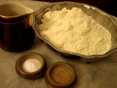 Ingrédients pour la recette : Baguette en épis