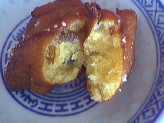 Image : Beignets aux raisins secs et fruits confits