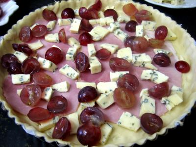 Tarte au jambon à la fourme d'Ambert au parfum d'Auvergne - 5.4