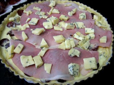 Tarte au jambon à la fourme d'Ambert au parfum d'Auvergne - 6.3
