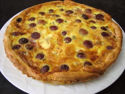 Tarte au jambon à la fourme d'Ambert au parfum d'Auvergne - 8.2