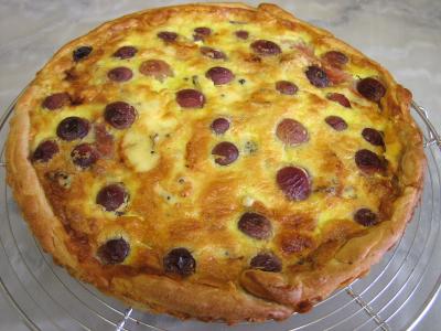 Tarte au jambon à la fourme d'Ambert au parfum d'Auvergne - 8.3
