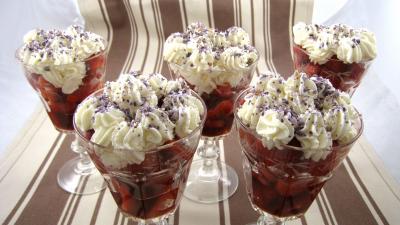 Image : Fraises chantilly