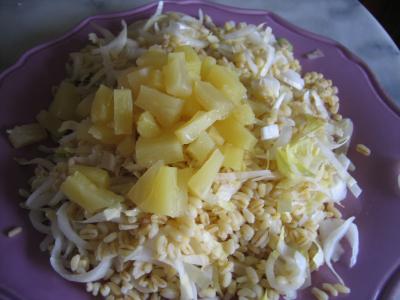 Salade de blé aux fruits - 12.4