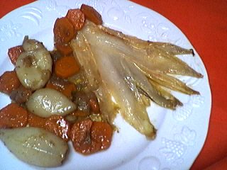 Blancs d'encornets aux carottes - 5.2