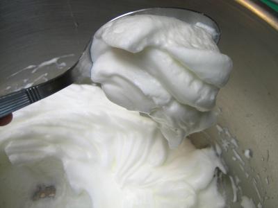 Recettes rapides : Blancs en neige