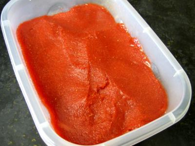 Sorbet aux fraises - 5.2