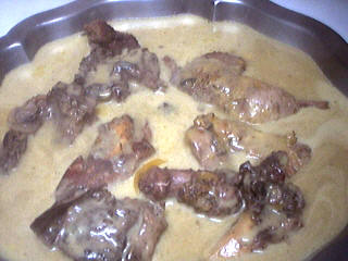 Image : Blanquette de faisan