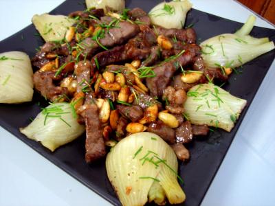 Image : Boeuf aux amandes façon Orientale