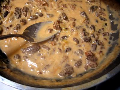 Image : Boeuf aux morilles