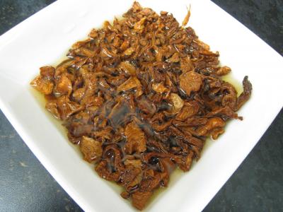 Taloa au jambon et aux girolles façon Basque - 1.1