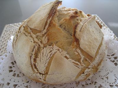 Recette élaborée : Pain à la farine bise