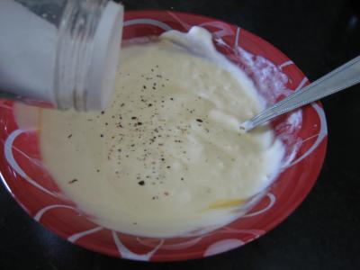Boulettes de volaille, sauce au fromage blanc - 9.3