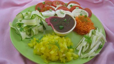 Pour débutants : Salade mozzarella