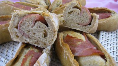 Image : Pain au jambon