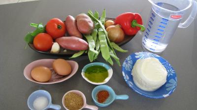 Ingrédients pour la recette : Soupe au brousse façon Corse