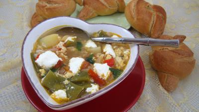 Cuisine diététique : Soupe au brousse façon Corse