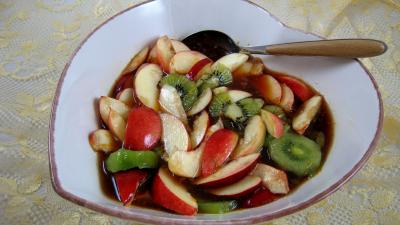 Image : Nectarines vanillées glacées au miel