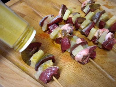 Brochettes de coeurs d'agneau - 3.3