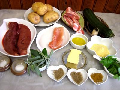 Ingrédients pour la recette : Brochettes de foie de veau aromatiques
