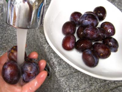 Crème glacée de prunes au yaourt - 1.1
