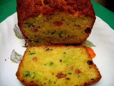 Image : Cake sucré aux courgettes