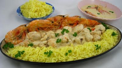 Image : Blanquette de lotte au champagne