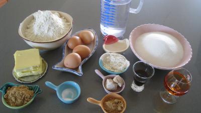 Ingrédients pour la recette : Pâte à babas et savarins et son sirop