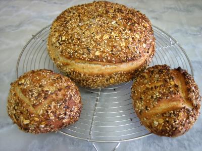 Photo : Pain aux céréales