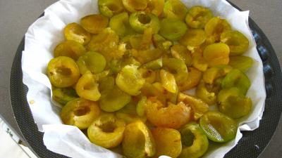 Clafoutis aux mirabelles et aux cacahuètes - 3.4