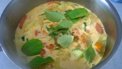Côtes de porc et son sauté de tomates - 6.4