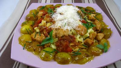 Sauté de dinde aux mirabelles