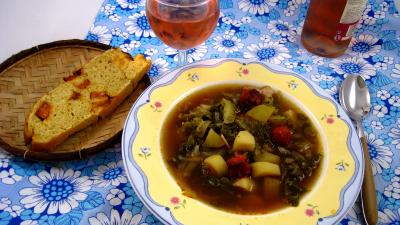 Image : Caldo verde, soupe façon portugaise